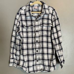 Gymboree Plaid Flannel Button Down Shirt